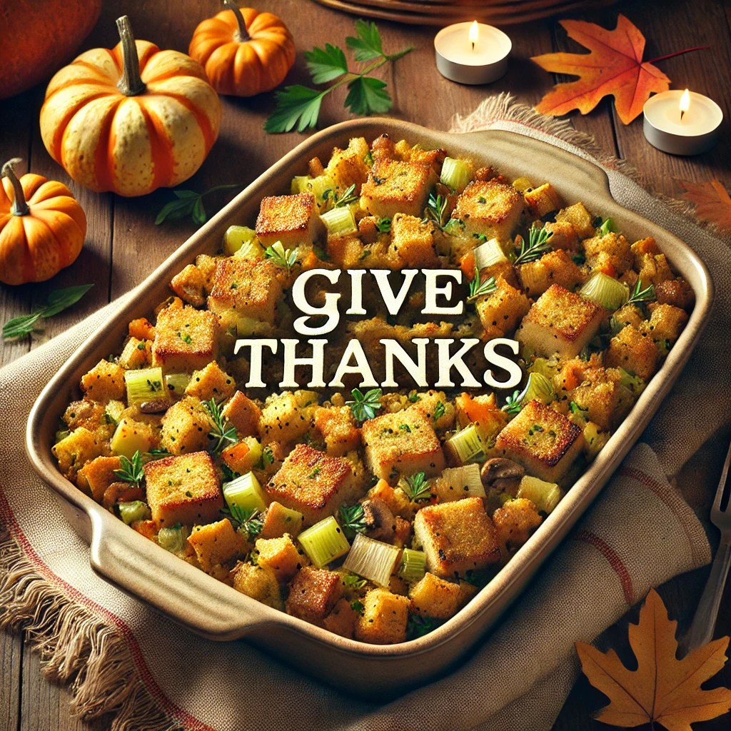 Classic Vegan Thanksgiving Stuffing – Perfect for Everyone at the&nbsp;Table!